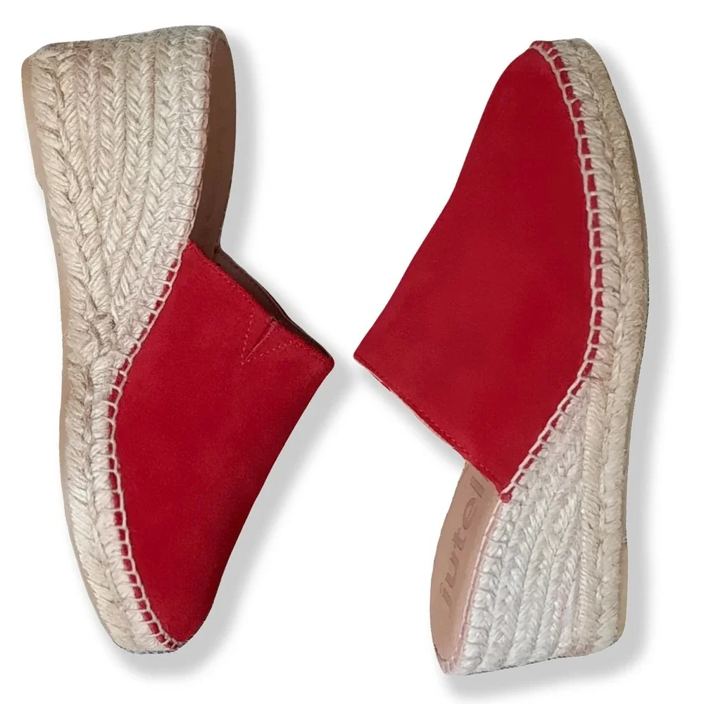JUTELIA Open-Back Espadrilles / Shoes - NEW Womens EUR 40 (9 / 9.5) #45957-OF